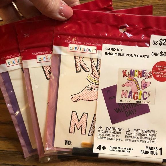 NWT valentines card kits (2) ages 4+ - Picture 8 of 9